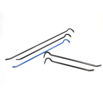 Multi-Size Threaded Nail Driver, Hexagon Wrecking Bar, and Pry Bar Set