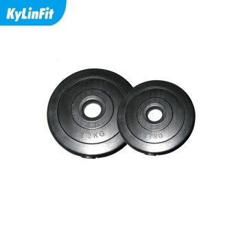 Gym Bumper Plates Plastic Weight Plate Filled with Cement