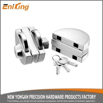 New design Satin Finish stainless steel glass door lock