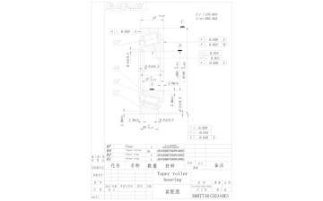 Tapered roller bearing 33116