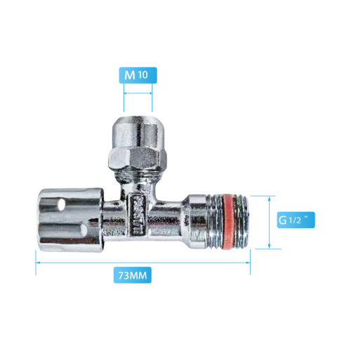 2025 New Product: Slow Open High Quality Copper Shut-off Water Valve for Bathroom