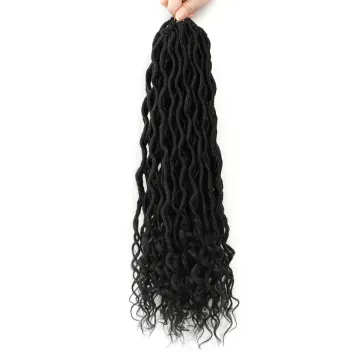 X-TRESS Wholesale Price Silky Curly Afro Braids Hair Bundle For Women Daily Heat Resistant Synthetic Braiding Hair Extensions