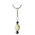 Natural Gemstone Agate Keychain