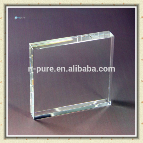 Transparent Crystal Blank Cube