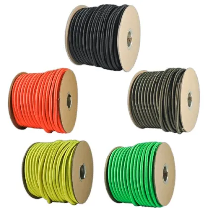 colored elastic cords stretch elastic rubber cord