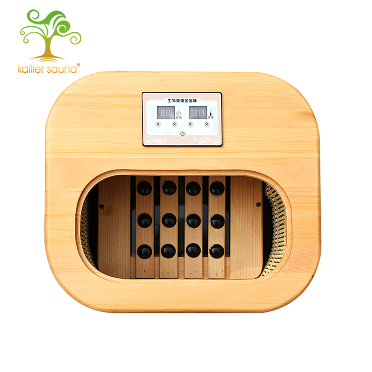 Wooden Steam Sauna Cabin for Foot Physical Therapy