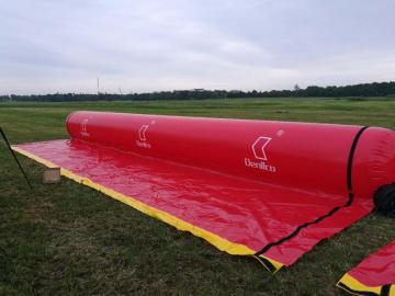 PVC inflated water flood tube wall