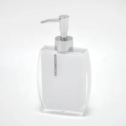 Acrylic Nice Wholesale 250ml Plastic Soap Dispenser Pump Bottles