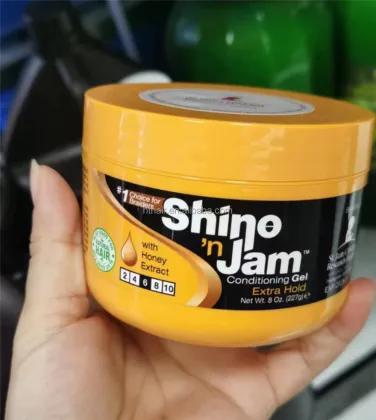 Wholesale 4C Edge Control Shine n Jam Hair Gel and Wax for Braid Hair