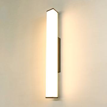 Lampada a parete a LED per esterno per esterno moderno a tubo lungo - Luci da parete decorativa da 7W/14W