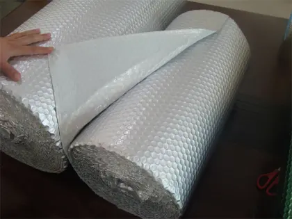 Aluminum foil air bubble thermal insulation materials