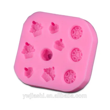 Different little cake Shape Silicone Fondant Mould ,DIY cookie ,baking cake