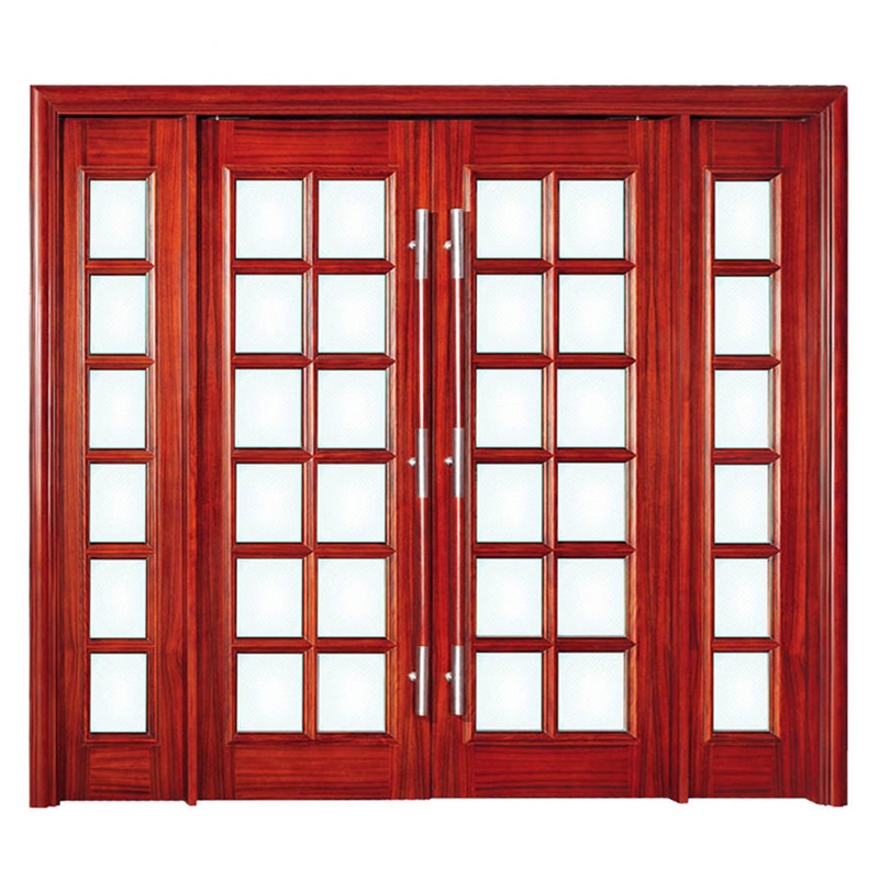 Solid Wood Frame Sliding Door