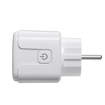 EU 16A Smart Socket Plug with Power Monitor, Tuya Smart, Compatible with Alexa and Google Home