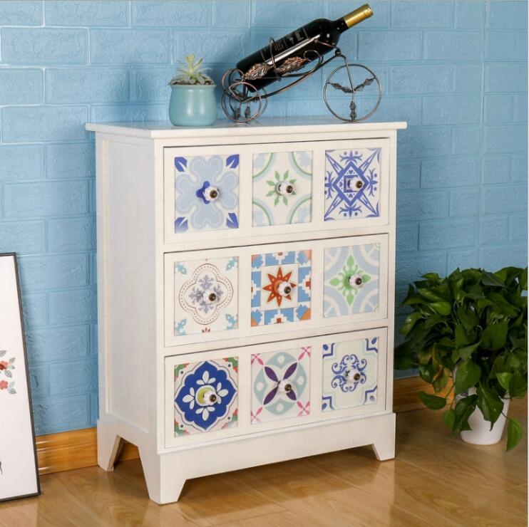 9 Drawers Storage Solid Wood Cabinet6 Jpg