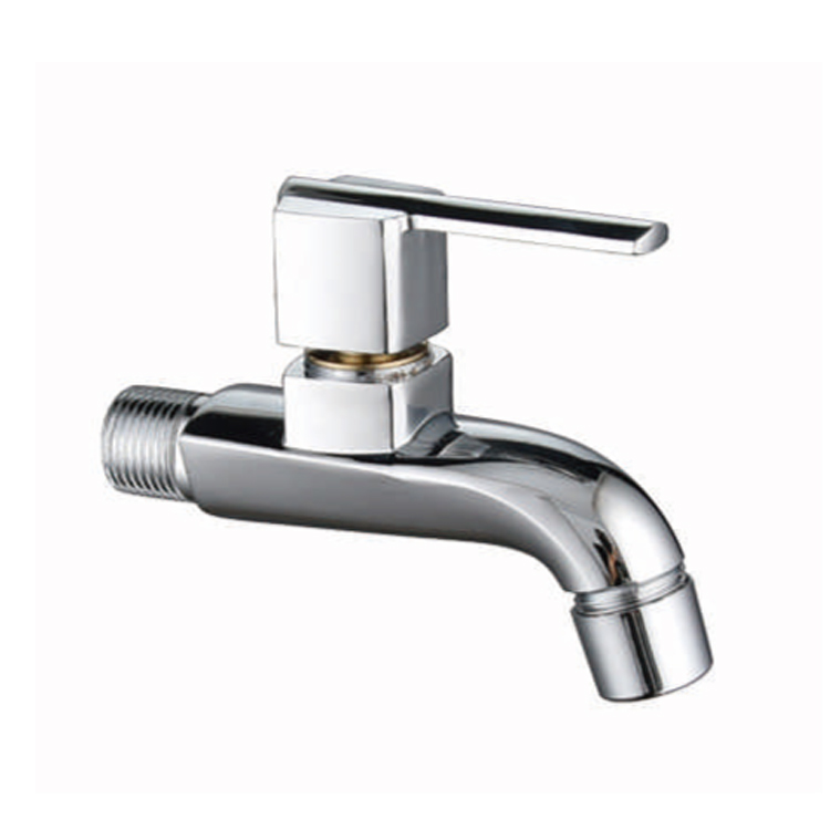 Wall Mounted Quick Open Double Handle Bibcock 2 In 1 Multififunction Two Way Bib Tap