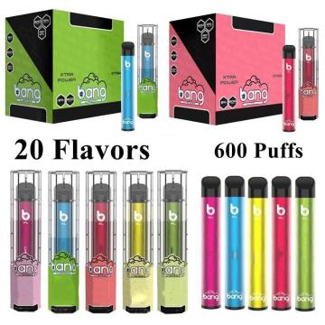 2020 Newest Bang XL con NIC6% Vaporizador desechable