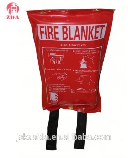 Fiberglass blanket in PVC soft bag