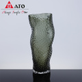 Vasos exclusivos de vidro irregular de vidro de vidro de vidro de casamento