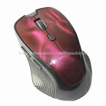 2014 New Design Gaming Mouse with 1,600dpi Resolution, Measures 118x64x37mm