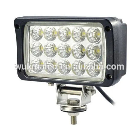 6" Rectangular 45W Heavy Duty High Powered LED Work Light, Aluminum alloy 45W LED work light/motorcycle/ATV/SUV/ship/headlight