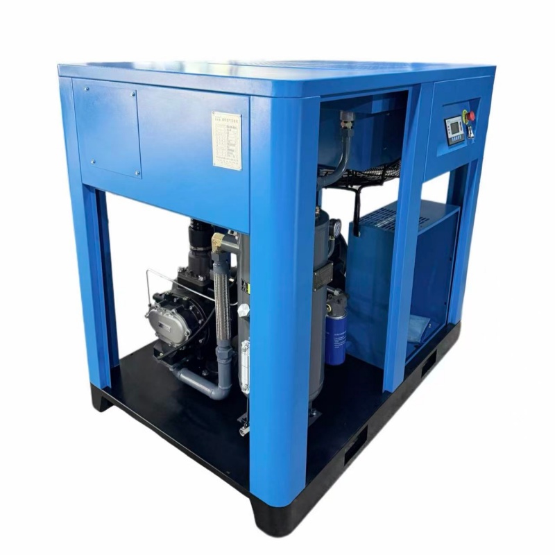 Fixed speed screw air compressor