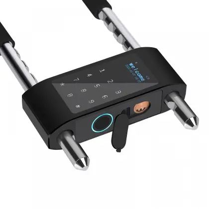 U-shaped Smart Fingerprint Combination Door Lock