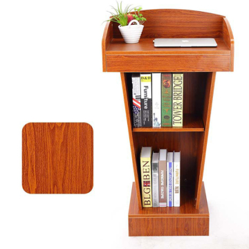Modern Church Rectangle Pulpit - Wood OEM Commercial Furniture