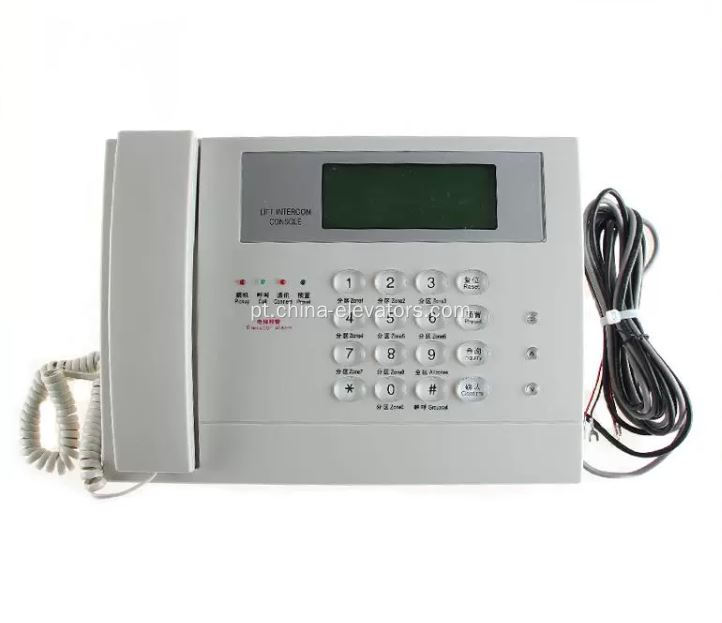 ZDH01-026-GGN Intercom na sala de monitoramento para elevadores de Xangai Mitsubishi