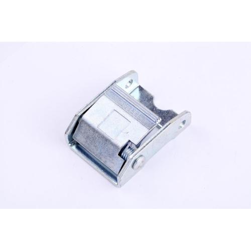 Shiny White Zinc Plated 38MM Heavy Duty Cam Strap Locking Buckle