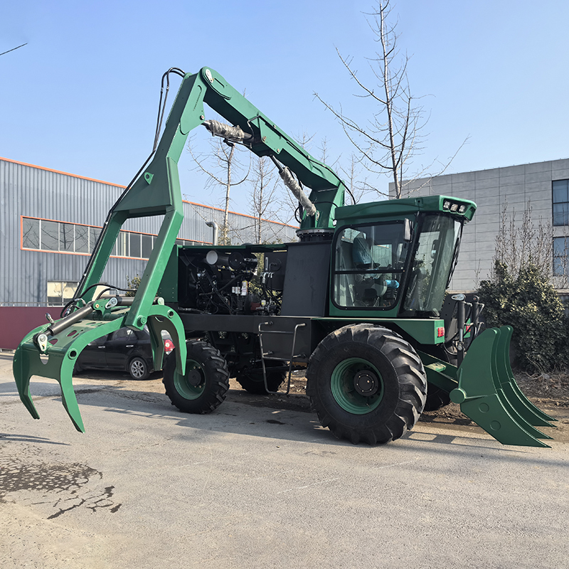 Nearsun Farm Machinery HY8600 4 Wheel Sugarcane Loader for Sale