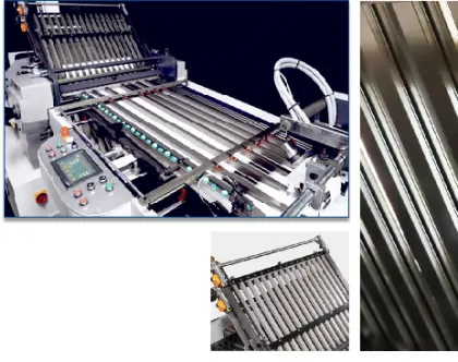 Automatic CP Round Pile Paper Folding Machine with Post-Press Equipment Components