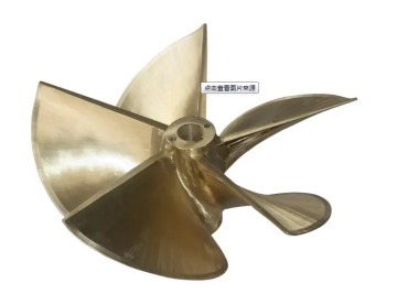 hélice de bronce de fundición de arena/impulsor/cuchilla