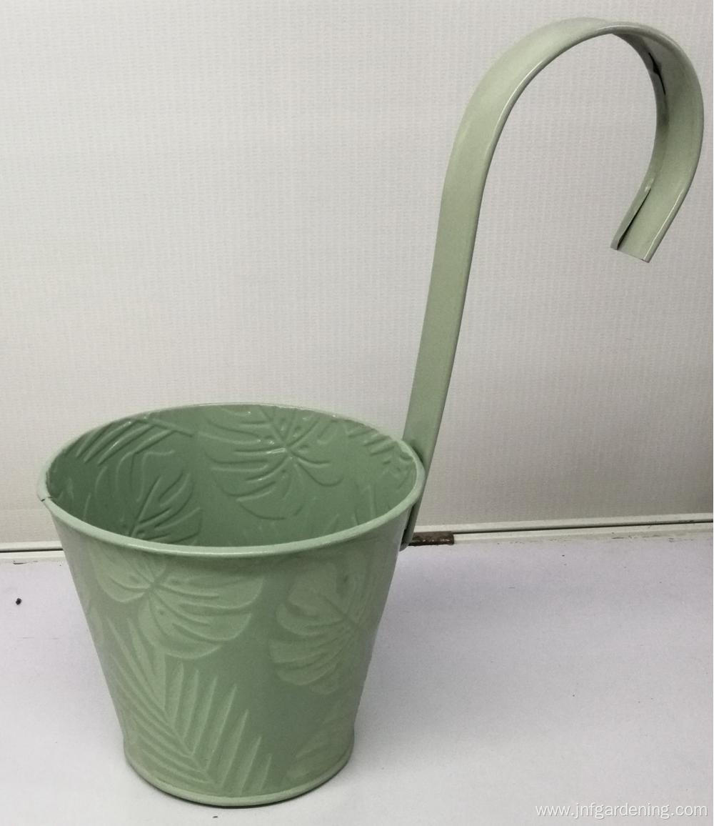 Balcony garden hook flower pot