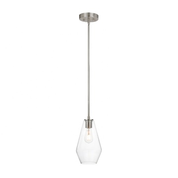 Modern Indoor Adjustable Kitchen Hanging Pendant Ceiling Light - Glass Suspend Pendant Lighting