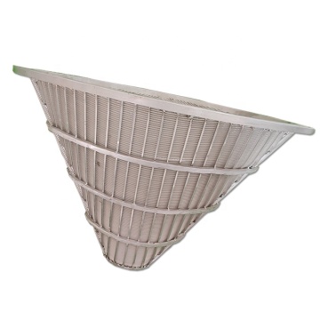 Stainless Steel Mesh Centrifuge Basket Wedge Wire Screen Filter