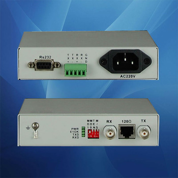 E1 to RS232 optical converter