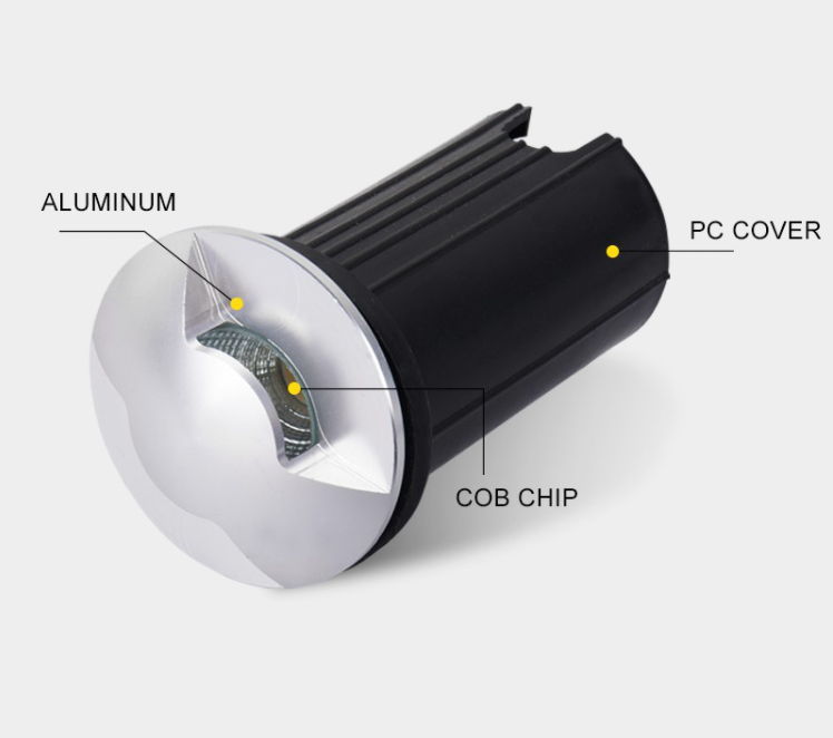 2W Garten LED-Stufenleuchten