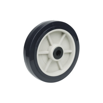 Customize Durable Industrial Forklift Casting with 8" Heavy Duty Needle Roller Bearings & Polyurethane Wheel