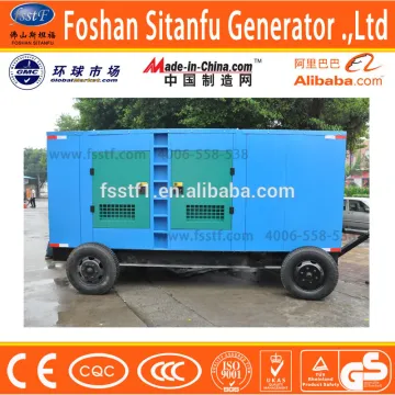 300kw/375kva trailer Silent Diesel Generator Price