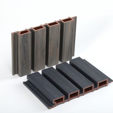 Capped Outdoor WPC Wall Panel with Anti-UV for Facade