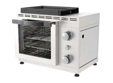 Stainless Steel Gas Steak & Pizza Maker