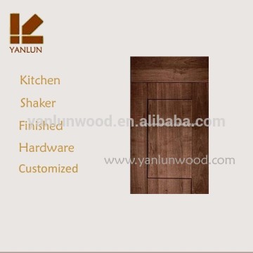 alibaba china finished color shaker design cherry mdf kitchen cabinet doors