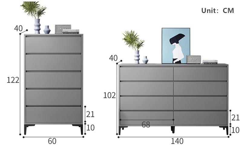 New Design Tall Chest of Drawers for Bedroom