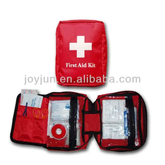 custom mini car/travel/home canvas first aid kits emergency kit