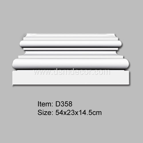 35cm Width Fluted Pilaster Molding