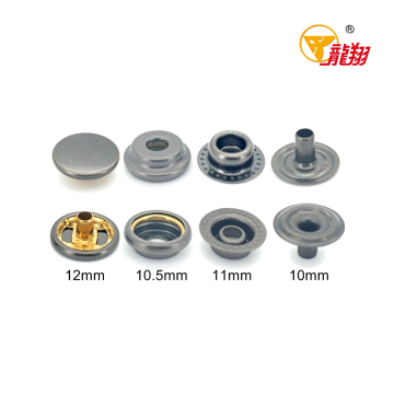 203# Mini Compact Brass Canopy Snap Fastener