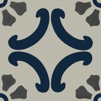 Cultural handmade floor tiles