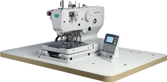 Computer Direct-drive Eyelet Buttonholing Sewing Machine