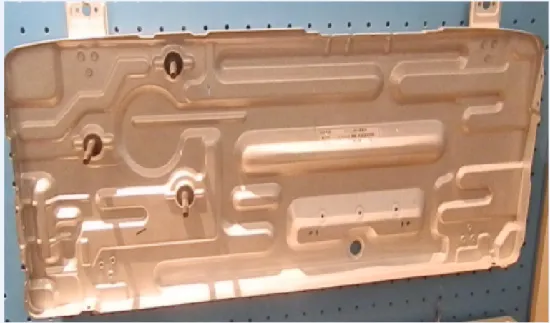 Air conditioning outdoor unit floor samples